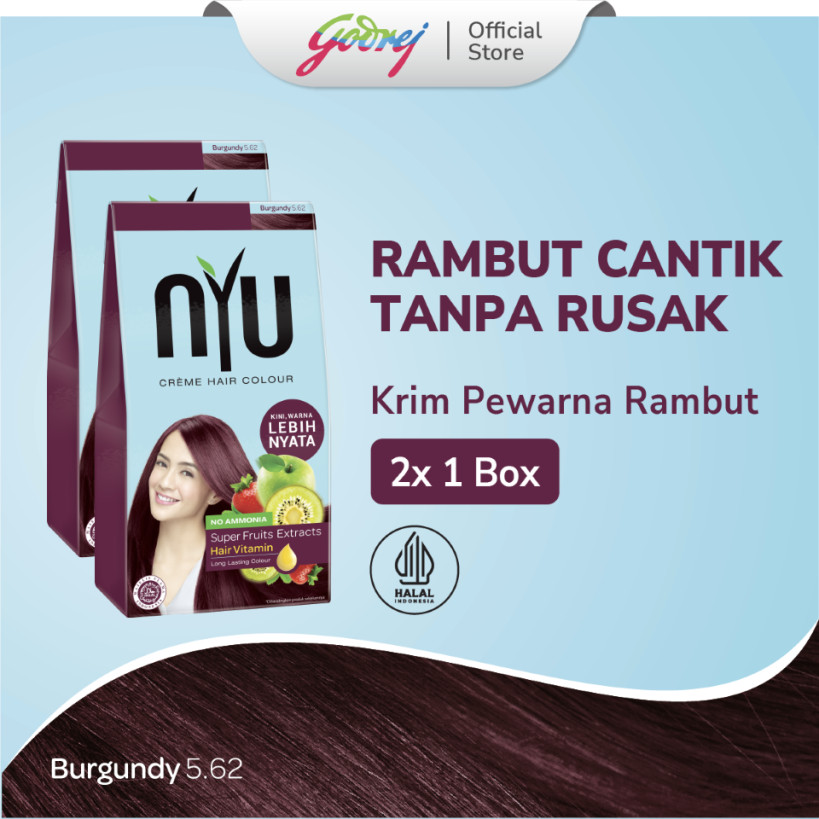 Jual Burgundy Hair Color Terlengkap & Harga Terbaru Juni 2026 | Shopee ...