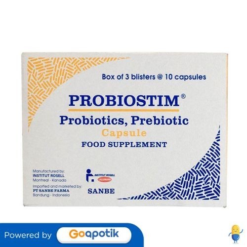 Jual Probiostim Box 30 Kapsul | Shopee Indonesia
