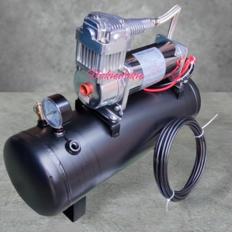 Jual Tabung Kompresor DC 10 liter 12v 24v untuk basuri air suspension ...