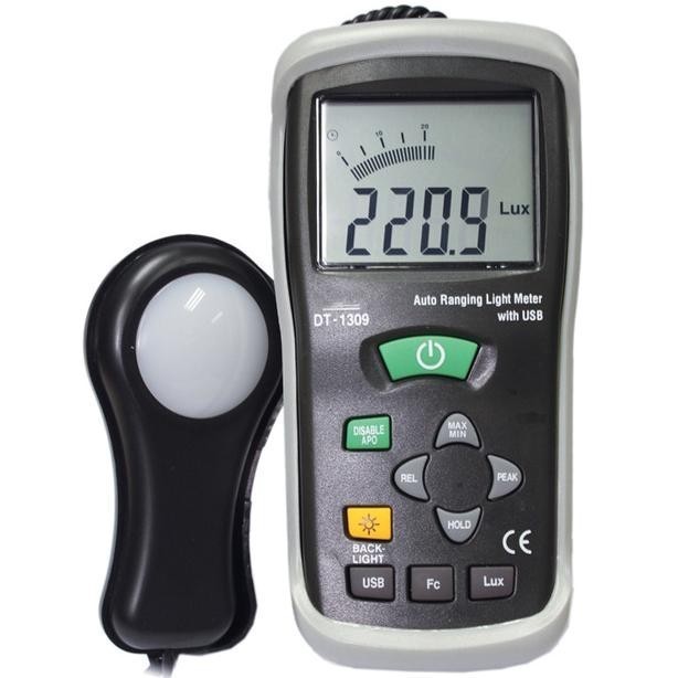 Jual Illuminance Meter Light Meter Usb Interface Brightness Test ...