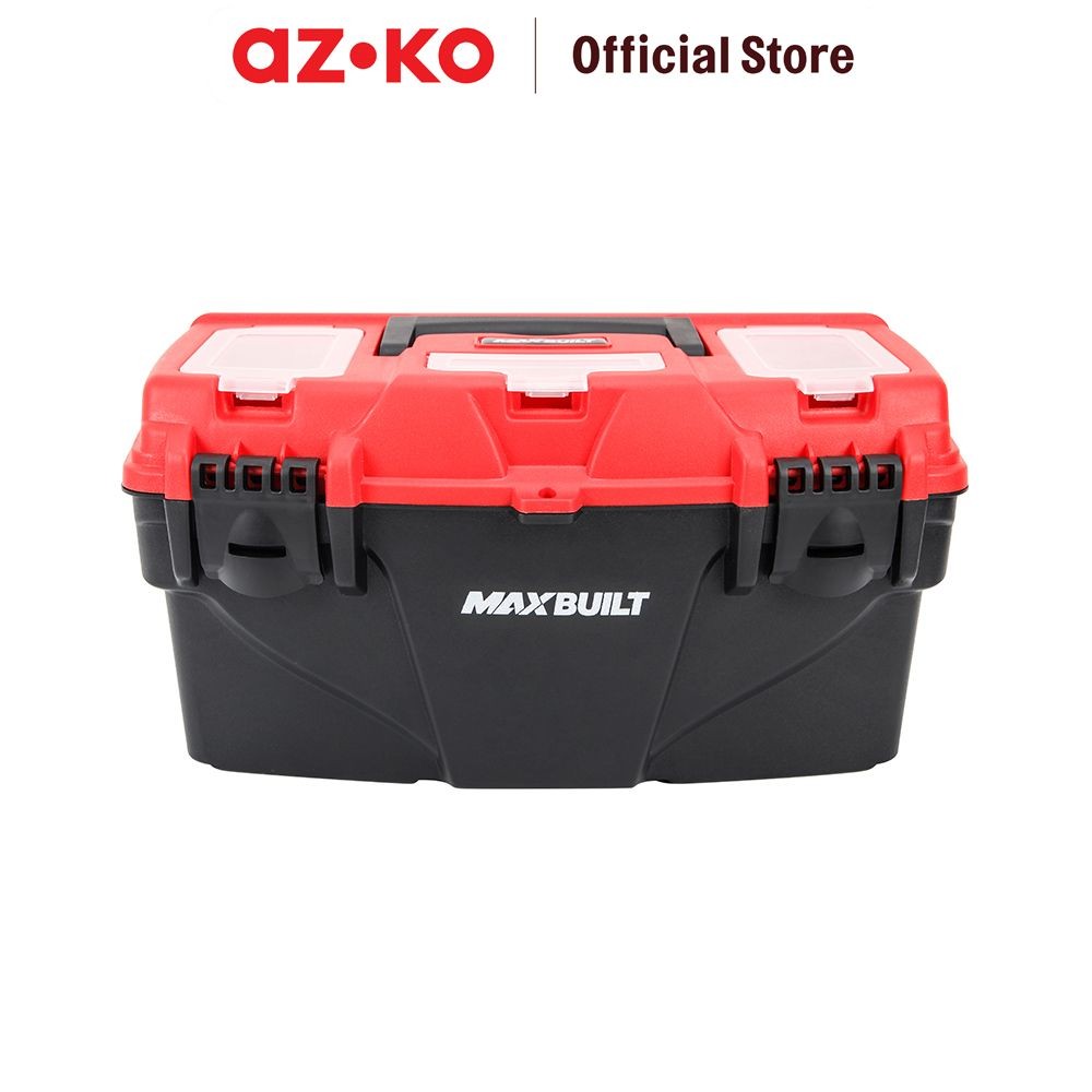 Jual AZKO Maxbuilt 39X22X19 cm Kotak Perkakas Plastik - Hitam toolbox ...