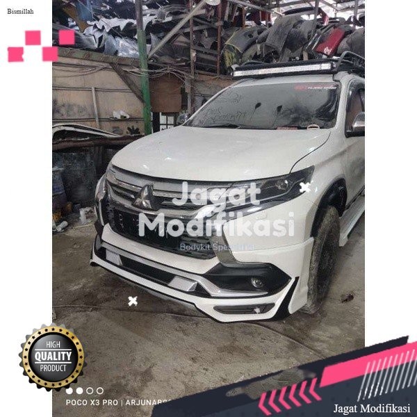 Jual Paket Modif Bodykit MITSUBISHI ALL NEW PAJERO 2016-2020 Bemper ...