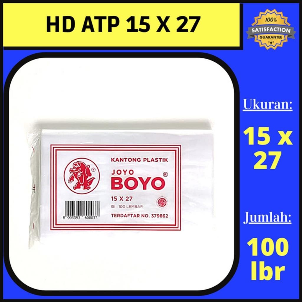 Jual Plastik Hd Boyo 15x27 Plastik Joyoboyo Plastik Kuah Shopee