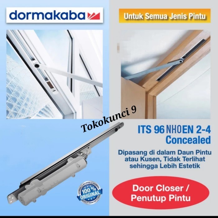 Jual Door Closer Dorma Concealed ITS 96 EN 24 NHO Penutup Pintu