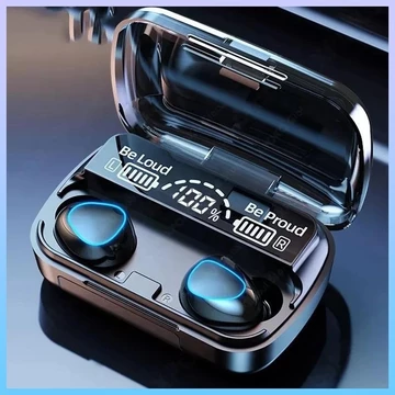 M10 Plus TWS Bluetooth 5.1 Earphone HiFi Stereo Noise Canceling Sports Wireless Powerbank