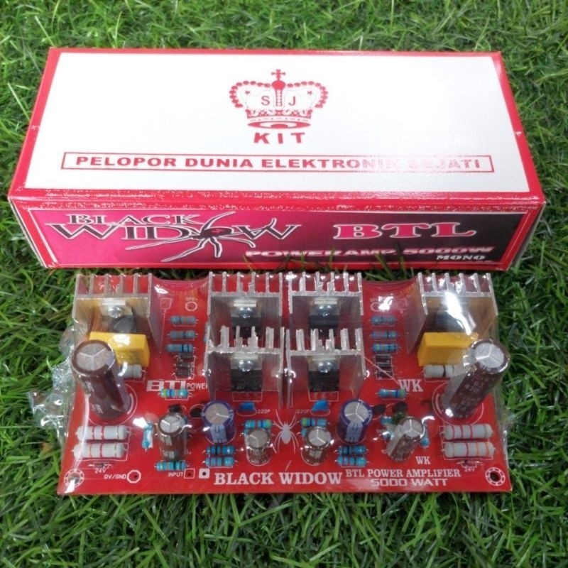 Jual SPro1 Kit Driver Power Amplifier BTL Black Widow 5000W by SJ