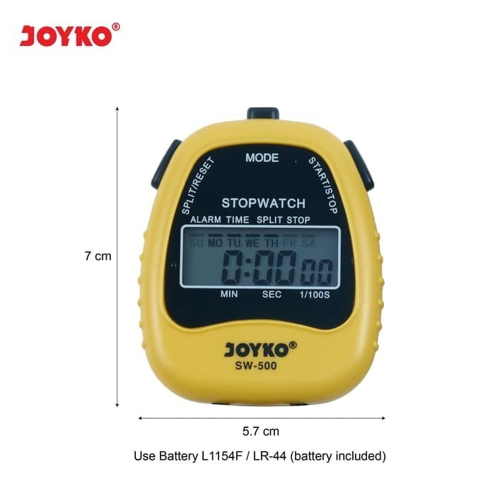 Jual (1 Biji) GROSIR Stopwatch JOYKO SW-500 / Stopwatch Pengukur Waktu ...