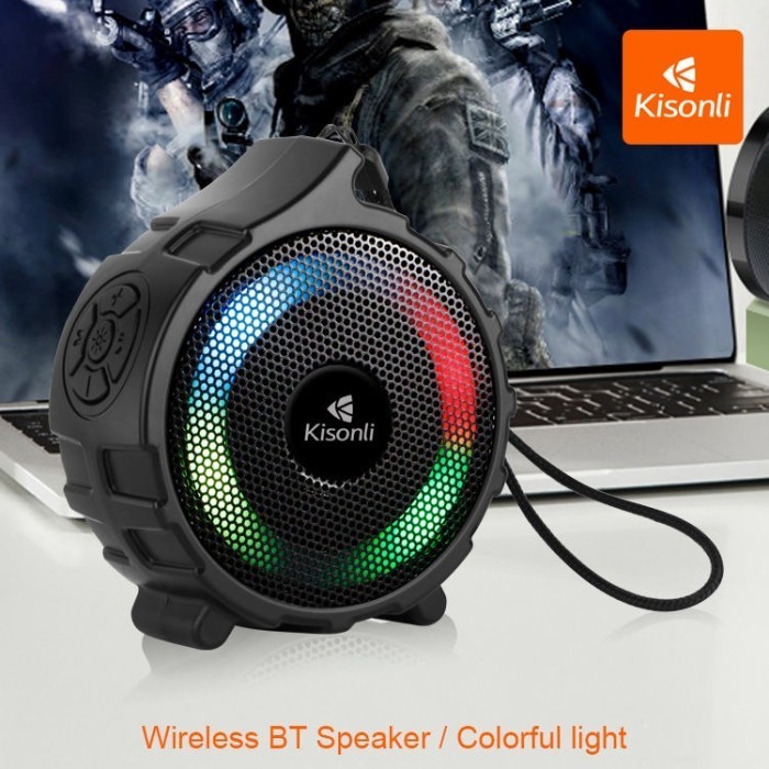Jual KISONLI Speaker Bluetooth Portable S11 Mini Wireless With Colored ...