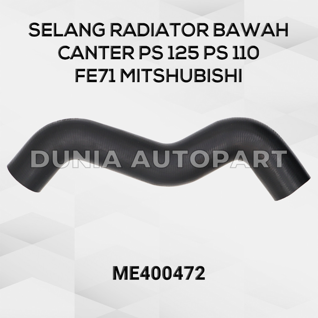 Jual SELANG RADIATOR BAWAH CANTER PS 125 PS 110FE71 MITSHUBISHI ...