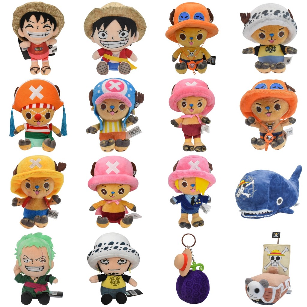 Jual 41Styles One Piece Kawaii Luffy Roronoa Zoro Tony Tony Chopper ...