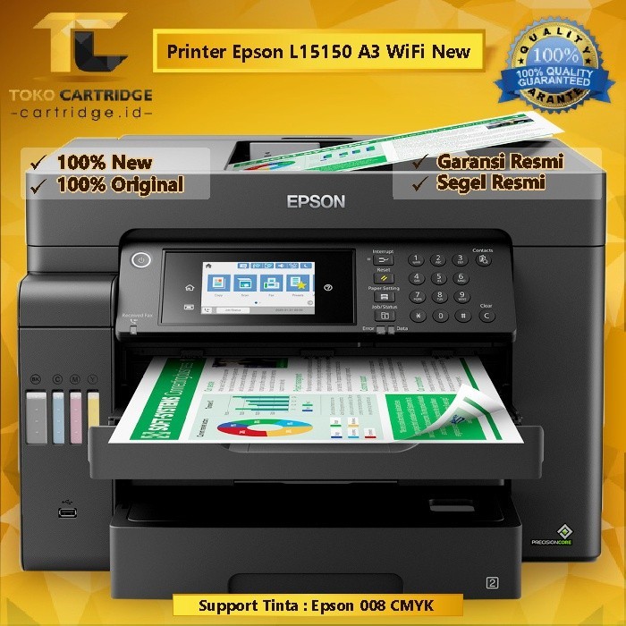 Jual Printer Epson EcoTank L15150 A3 WiFi ADF Duplex ( Print Scan Copy