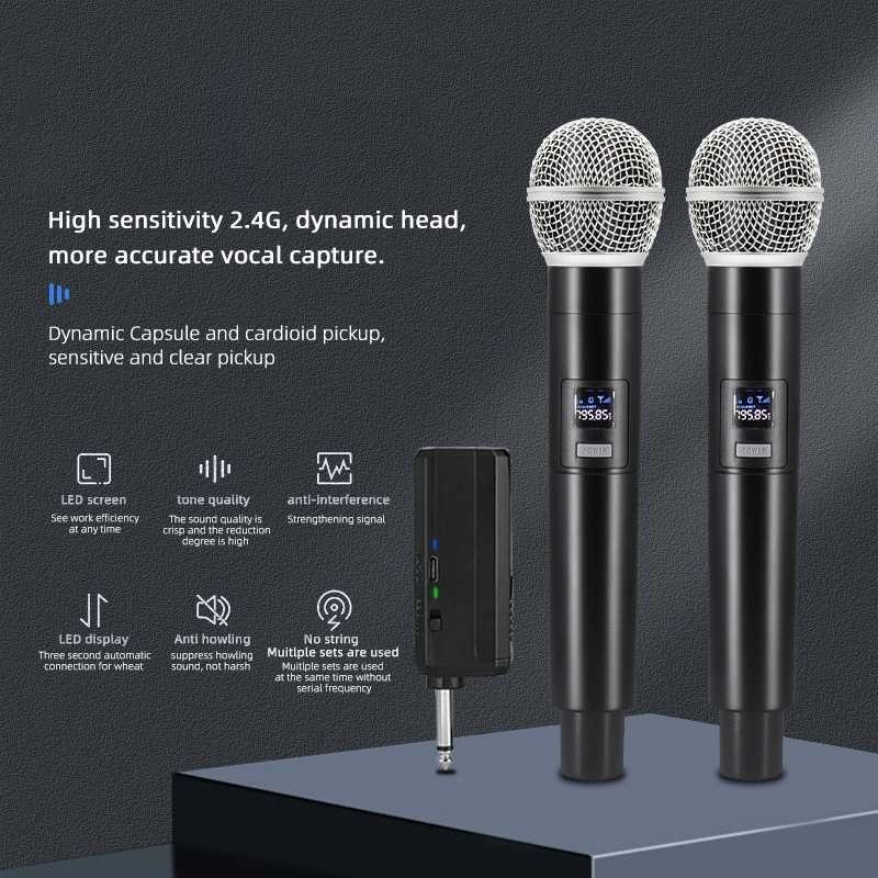 Jual [COD] Microphone Karaoke Simpel Portable Handheld Noise Reduction ...