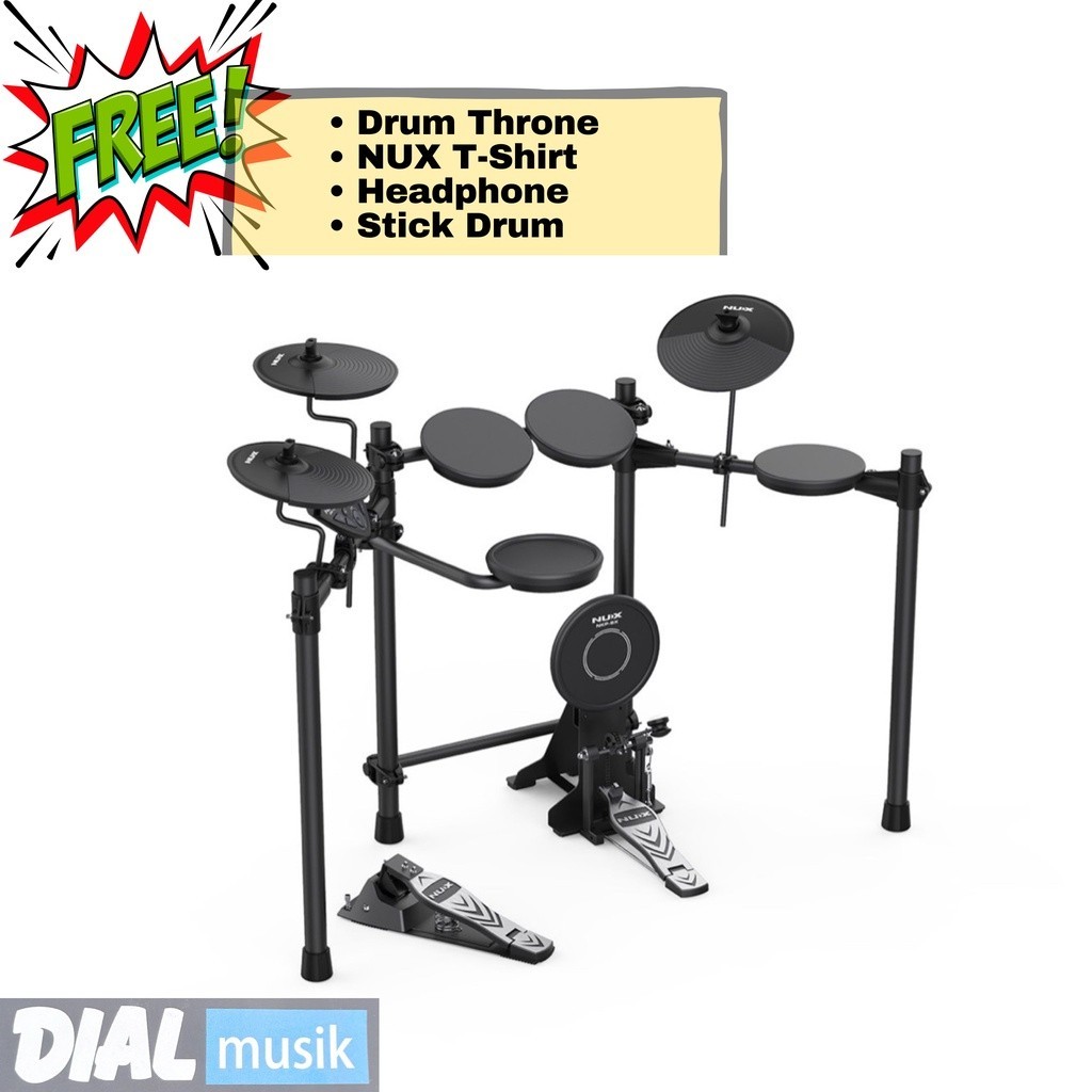 Jual NUX DM1X Drum Electric Original - Drum Elektrik DM-1X / DM 1X ...