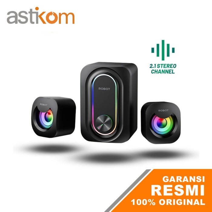 Jual Speaker Robot RS190 Black USB | Shopee Indonesia