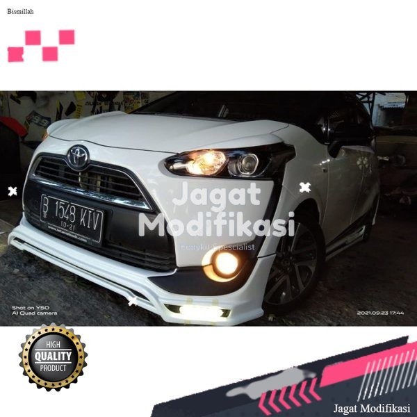 Jual Paket Modif Bodykit Toyota Sienta Body Kit Bemper Body Kit Bumper Body Kit Premium Shopee