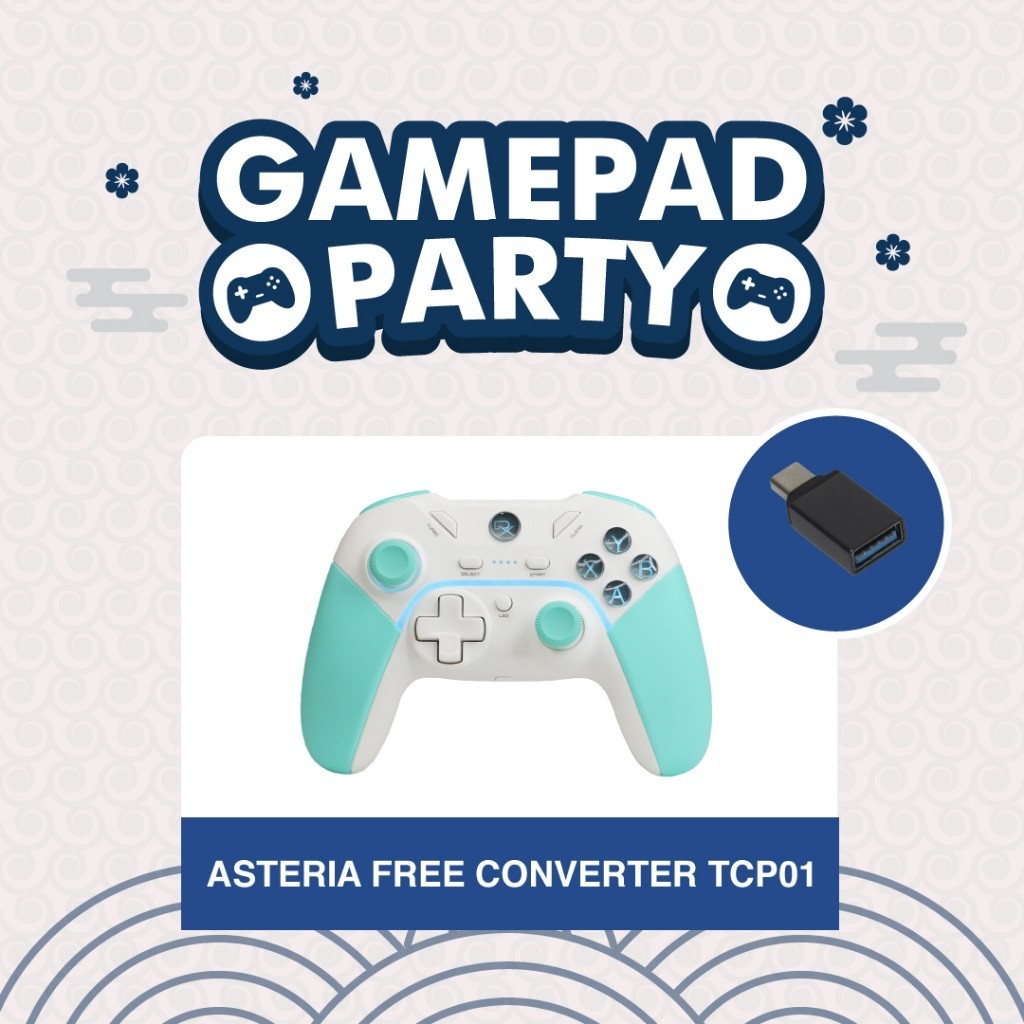 Jual Rexus Gamepad Daxa Asteria AX1 Free TCP01 Converter USB To Type C ...