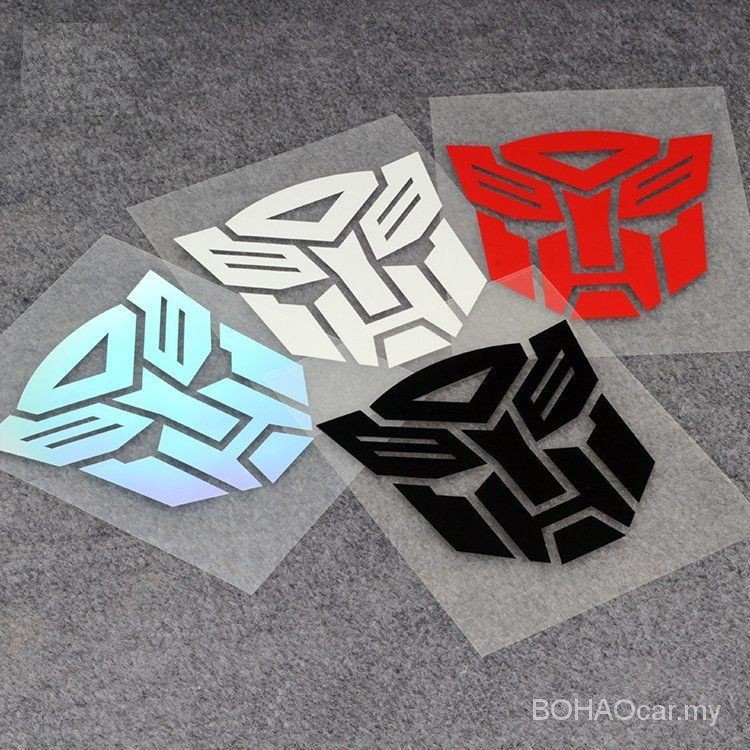 Jual Transformers car stickers Autobots Decepticons Stickers | Shopee ...