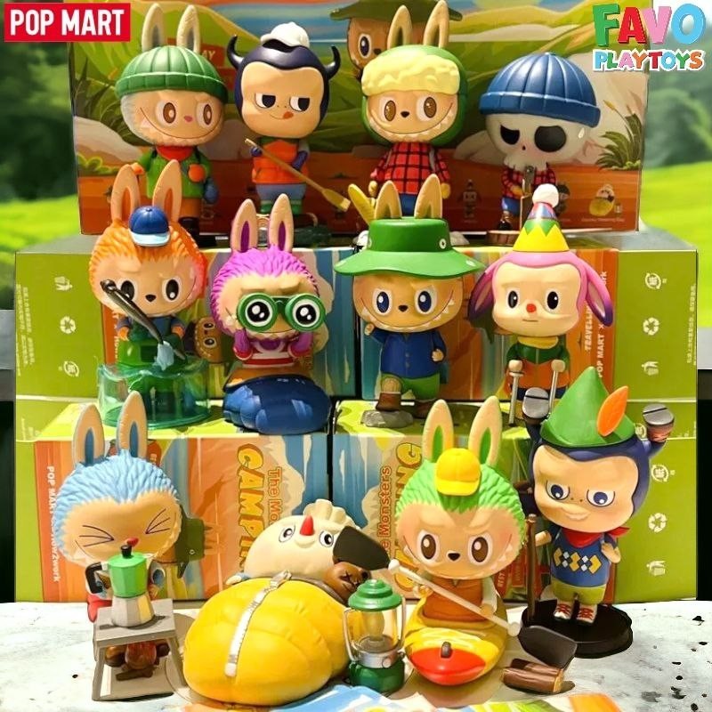 Jual POP MART The Monsters LABUBU Camping Series - FULL SET 12 PCS 