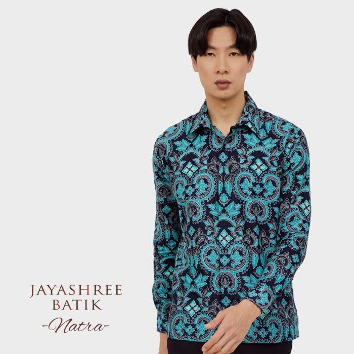 Jual Promosi Jayashree Batik Regfit Natra Kemeja Batik Pria Lengan ...