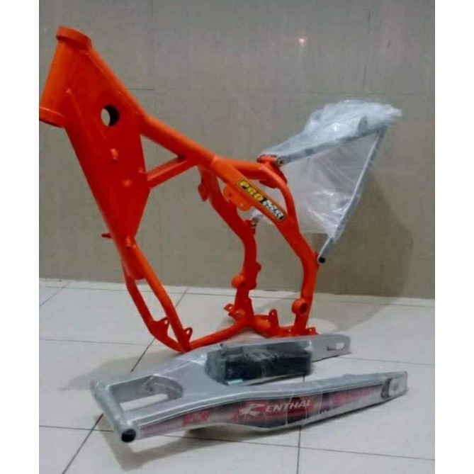 Jual Frame Rangka Custom Ktm Arm Pnp Mesin Tiger Dan Mega Pro Shopee Indonesia