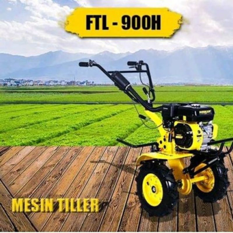 Jual Mesin Traktor Mini Cultivator Tiller Tanah Kering Basah Firman Ftl