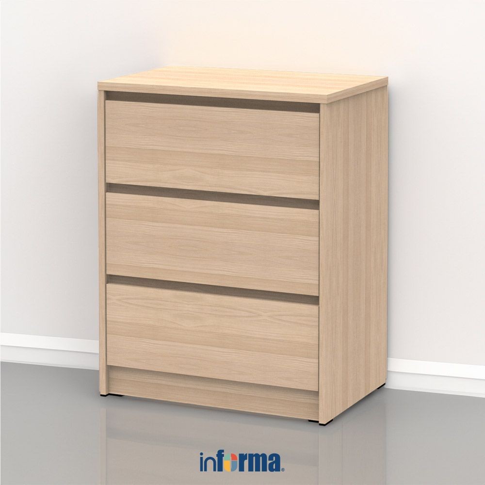Jual Informa Rana Laci Penyimpanan 3 Tingkat - Cokelat Maple Cabinet ...