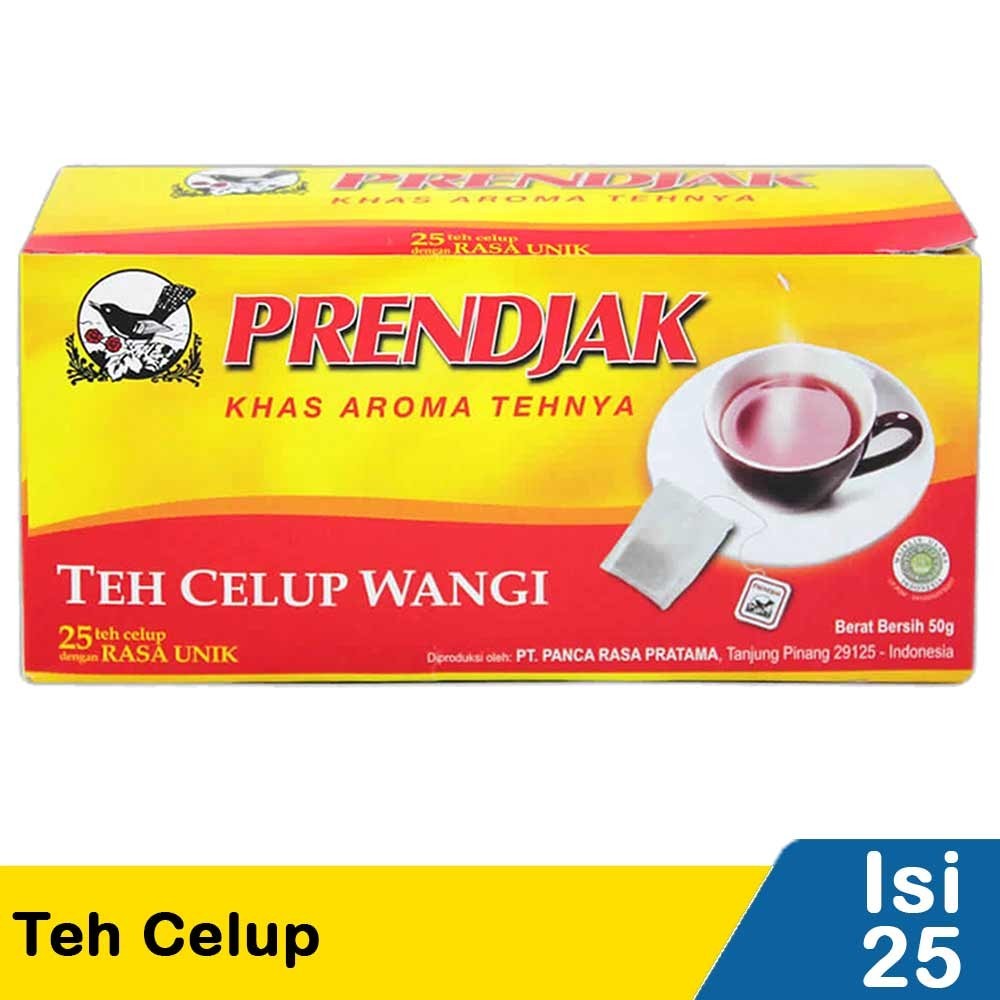 Jual Teh Prendjak Teh Celup 25bag Teh Celup Hitam Isi 25 Kantong Shopee Indonesia 7511