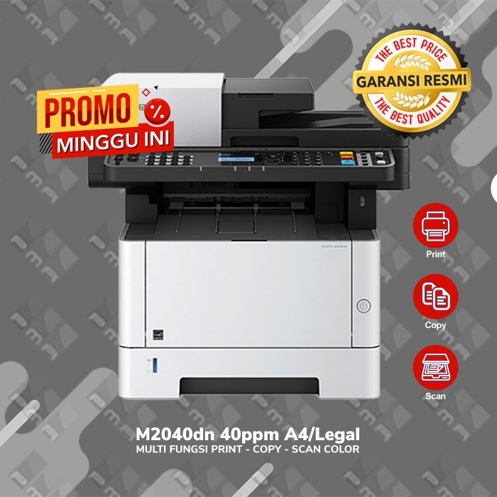 Jual Mesin Fotocopy Printer Kyocera M2040dn + TK1178 A4 Folio Murah ...