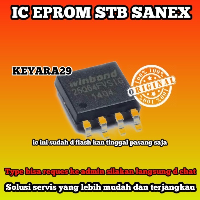 Jual ic eprom stb sanex | Shopee Indonesia