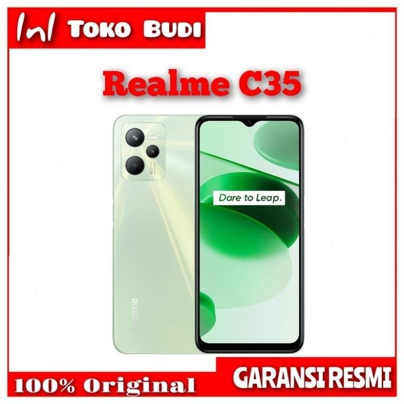 Jual Realme C35 4/64+4/128 Garansi Resmi | Shopee Indonesia