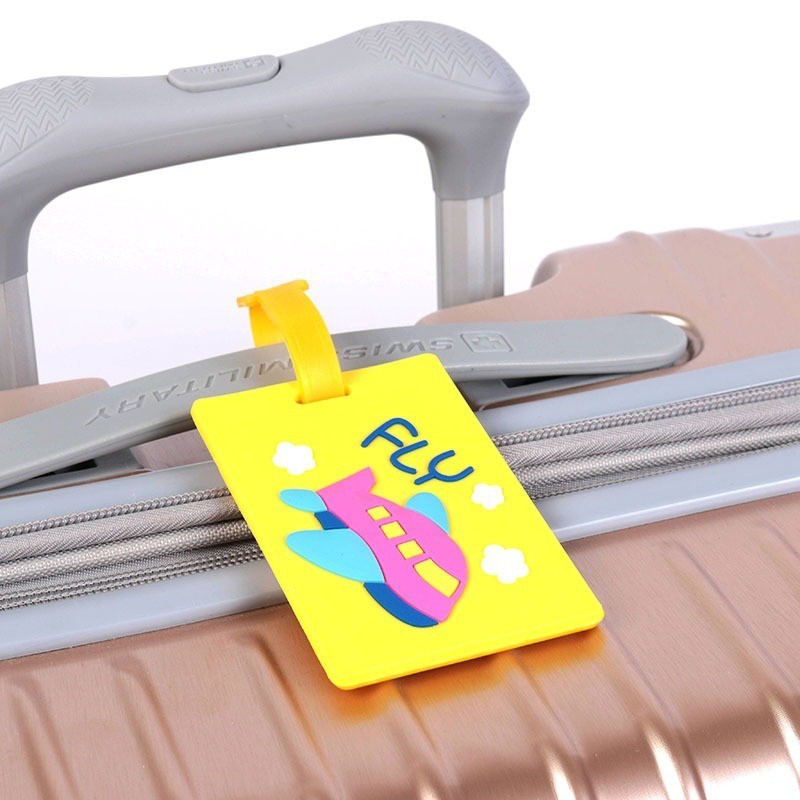 Jual HC Name Tag Gantungan Koper Motif Lucu Bahan Silikon Luggage Tag ...