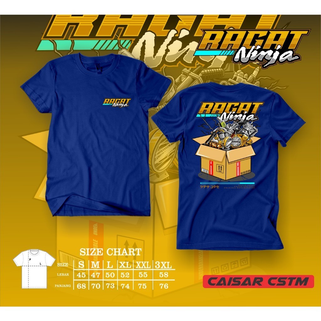 Jual Kaos Ragat Ninja Racing Mesin Ninja Superkips Stroke Baju Distro Mesin Tak Ninja R