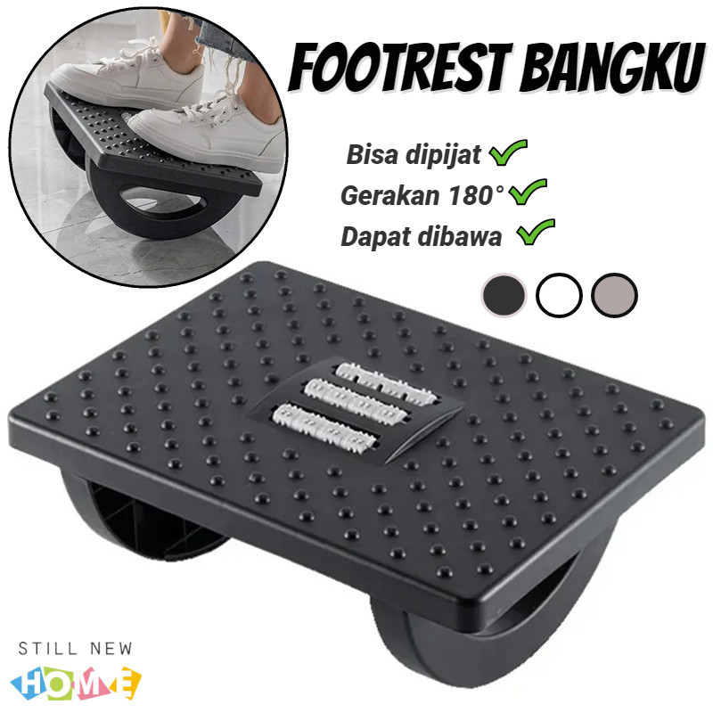 Jual Footrest Bangku Pijakan Kaki Kantor / Foot Rest Under Desk ...