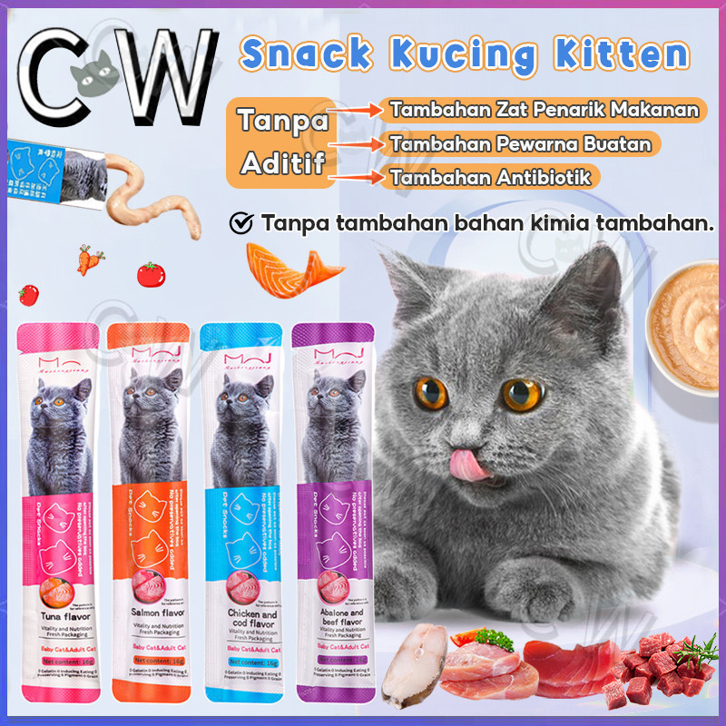 Jual Snack kucing Makanan kucing Makan kucing Cemilan kucing penggemuk ...