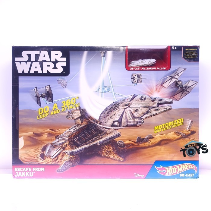 Jual Hot Wheels Star Wars Escape from Jakku Playset Shopee Indonesia