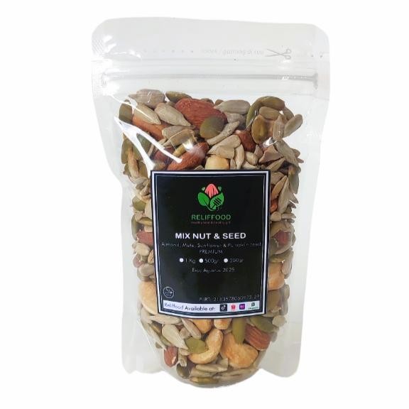 Jual TRAIL MIX NUT & SEEDS 100 GRAM PREMIUM 5 VARIAN - ALMOND METE MEDE ...