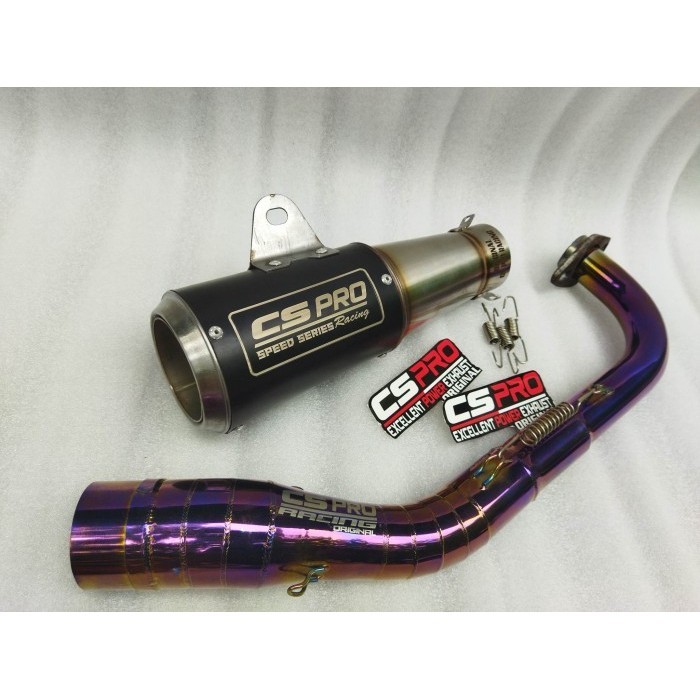 Jual KNALPOT RACING TERBARU CS PRO RACING ORIGINAL FOR MATIC - MIO J ...