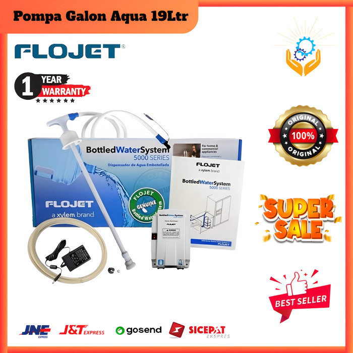 Jual Flojet Bottled Water Dispenser Watertek Pompa Galon Aqua 19Ltr ...