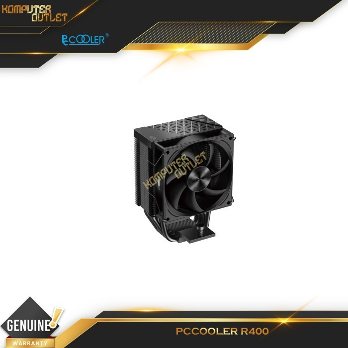 Jual PCCooler R400 Single Tower Fan | PC Cooler High Performance Air ...