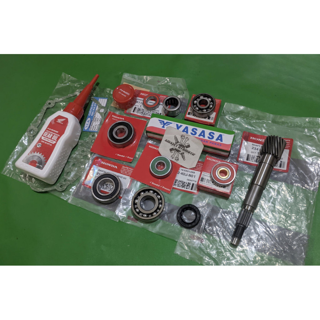 Jual Komplit Bearing Rasio As Pulley Genio Beat Deluxe Scoopy 2020 ...