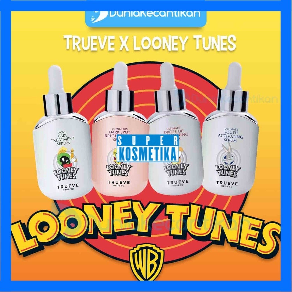 Jual TRUEVE X Looney Tunes Ultimate Drops Of Brightening Serum | Acne ...