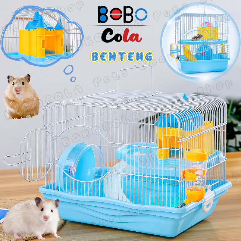 Jual 1 Set Rumah Hamster Besar Kandang Hamster Sugar Glider Kandang ...