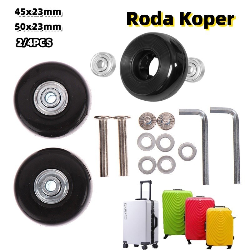 Jual 2pcs/Set Roda Koper Pengganti /Roda Wisatawan/Luggage Replacement ...