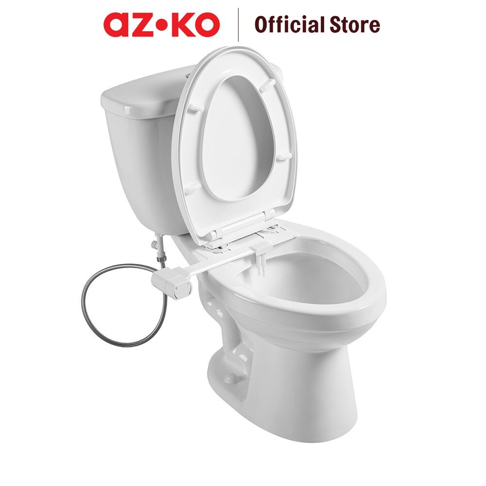 Jual AZKO Fosa Bidet Toilet Sprayer - Putih alat semprotan toilet ...