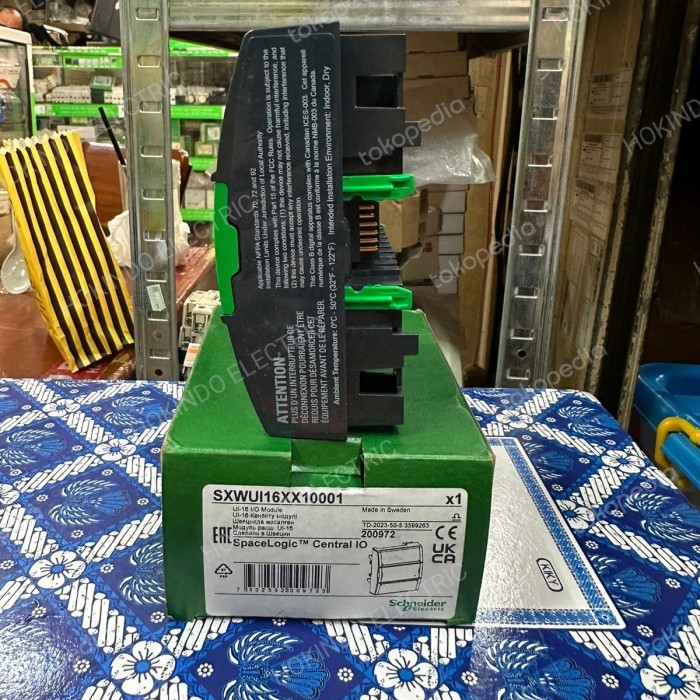 Jual SCHNEIDER SPACELOGIC UI-16 I/O MODULE UNIVERSAL / SCHNEIDER ...