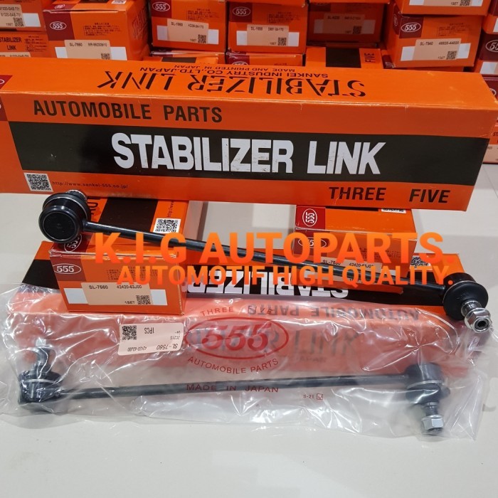 Jual LINK STABIL STABILIZER SUZUKI SPLASH SWIFT MEREK 555 JAPAN ...