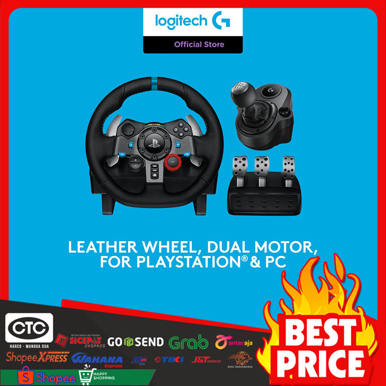 Jual Bundling Logitech G29 Driving Racing Wheel + Logitech Driving ...