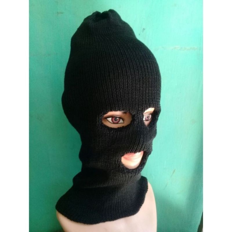 Jual KUPLUK TEROPONG LUBANG 1 DAN LUBANG 3 KUPLUK NINJA kupluk topeng ...