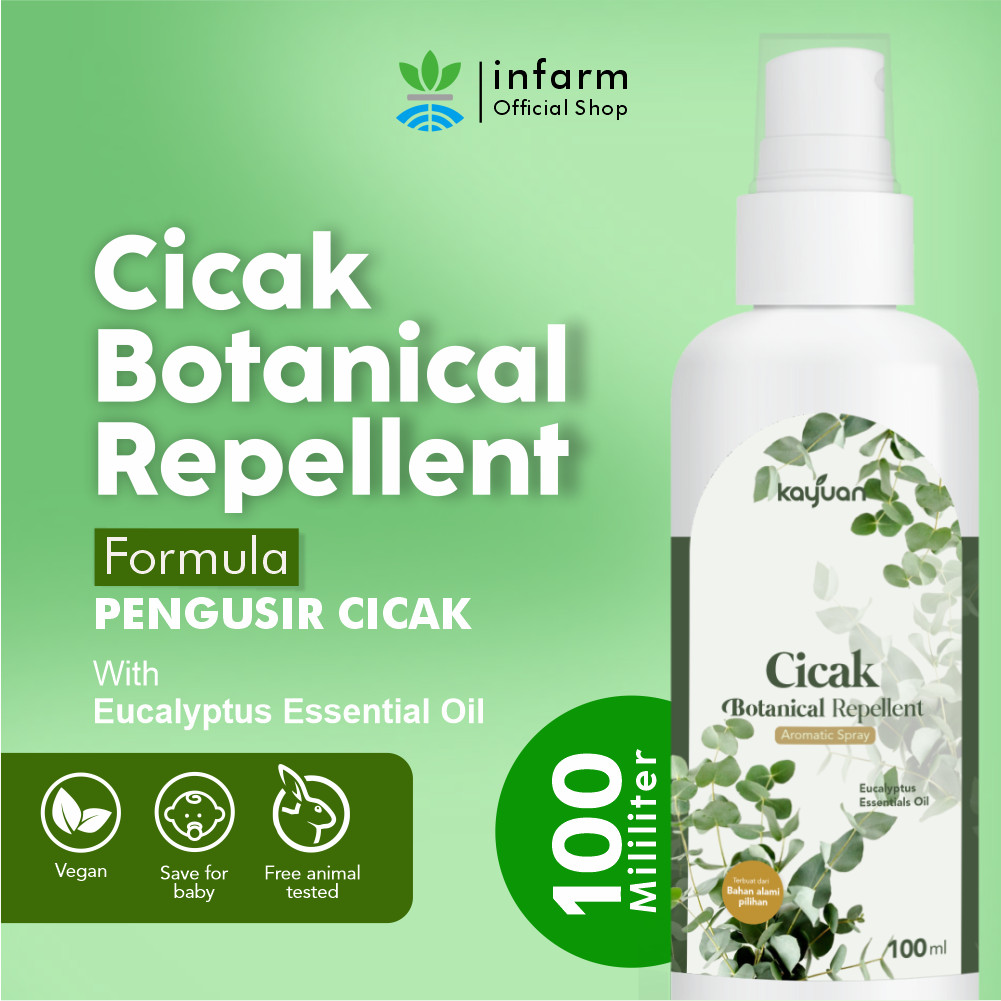 Jual Infarm Repellent Pengusir Cicak Spray Anti Cicak Ml Kayuan Shopee Indonesia