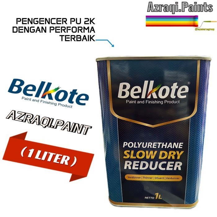 Jual THINNER PU BELKOTE SLOW DRY REDUCER ( 1 LITER ) | Shopee Indonesia